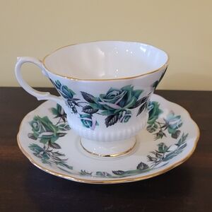 Royal Albert Black and White Bone China Backstamp